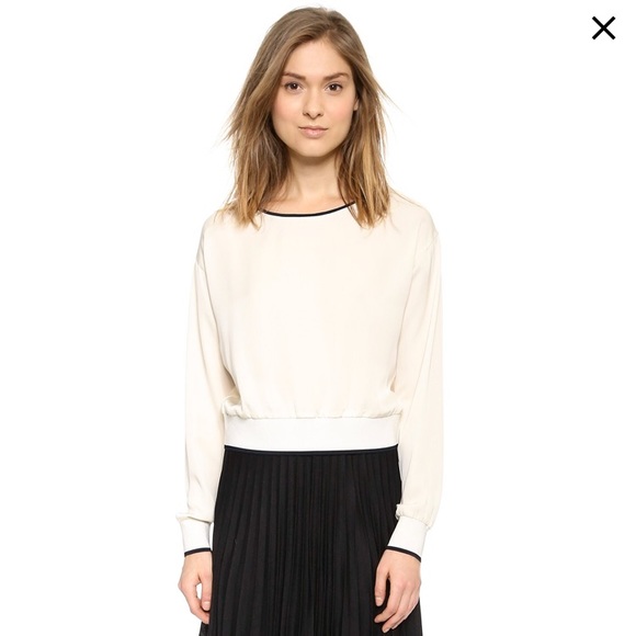 Theory Tops - NWT Theory Delpy Georgette S Blouse